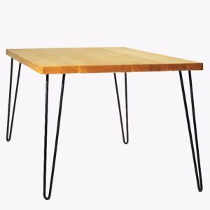 stół drewniany z litym blatem
