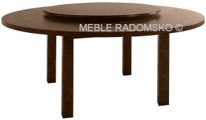 Okrągły stół ST-8 z obrotowym blatem